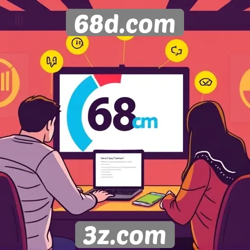 Revisão da experiência de usuário no site de jogos 68d.com